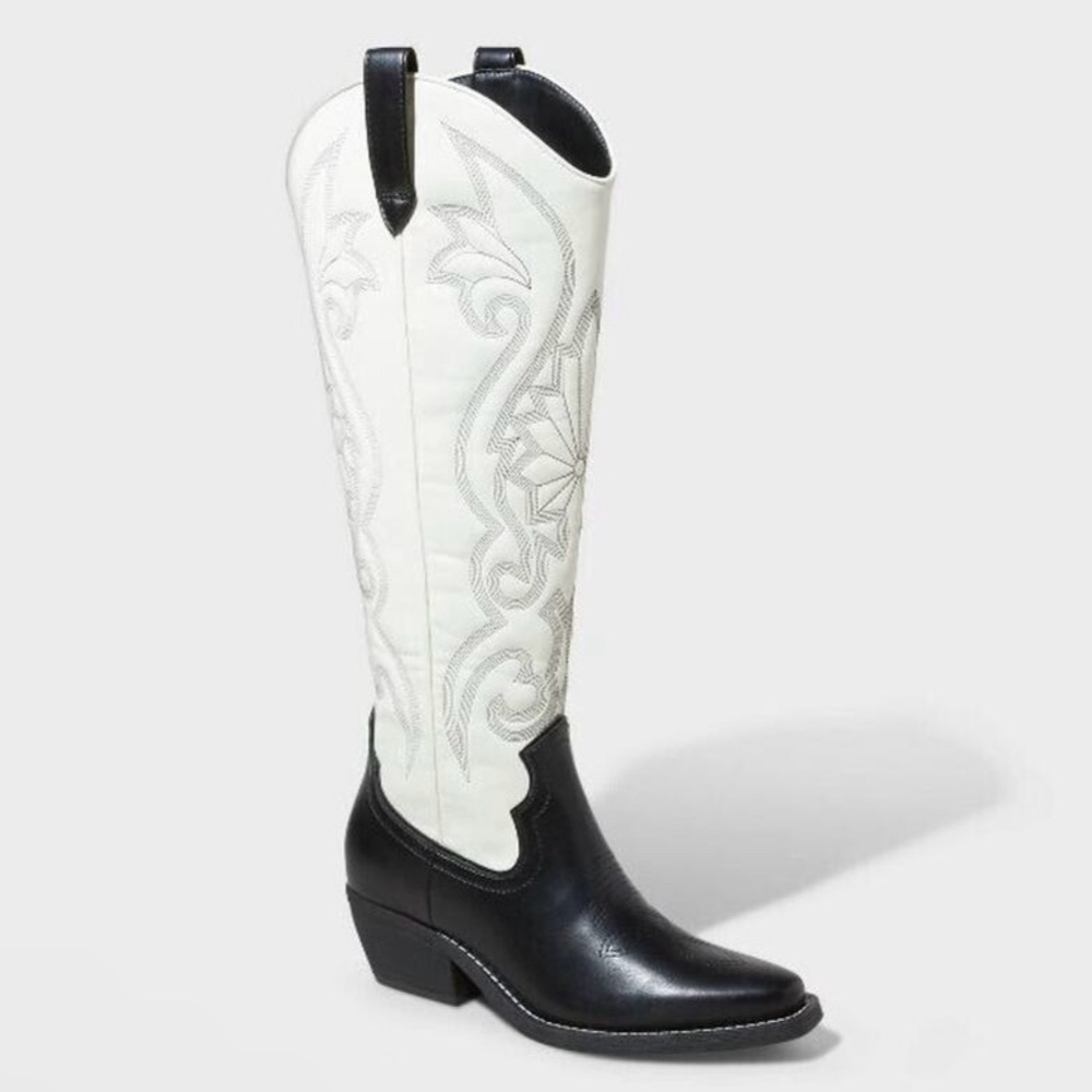 🤠LAST PAIR! EMBROIDERED WESTERN BOOTS - Picture 4 of 16